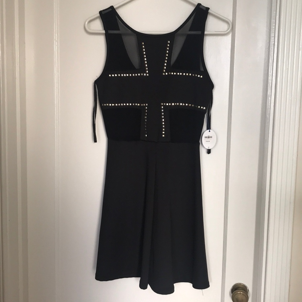 Black cross dress